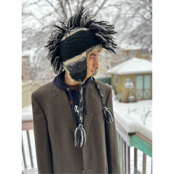 Nautica sports jacket suit plaid brown size 44R fully lined - Picture 2 of 16